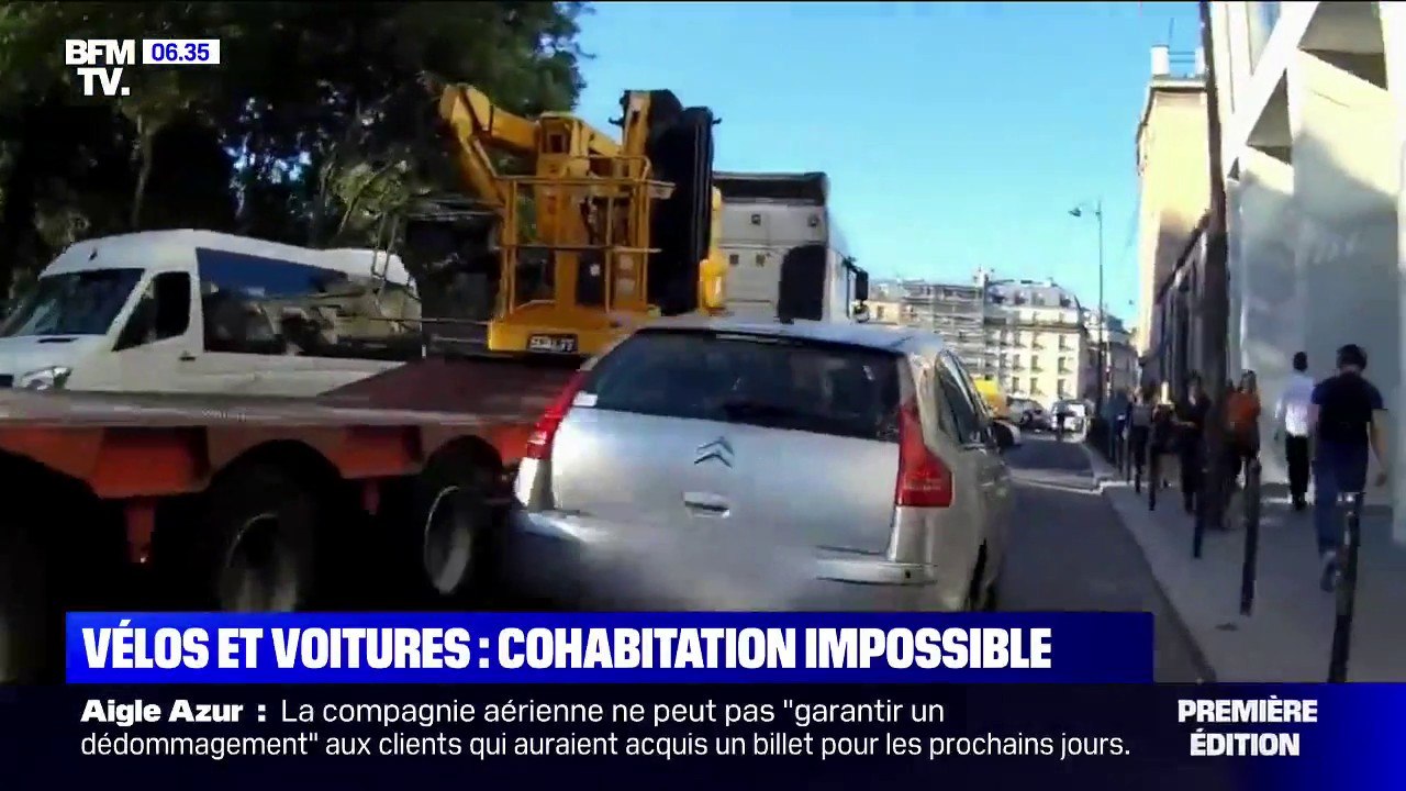 La difficile cohabitation entre cyclistes et automobilistes en ville