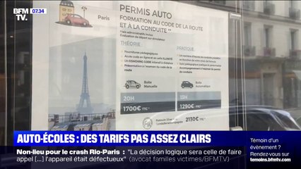 Une étude dénonce le manque de transparence sur les tarifs de certaines auto-écoles