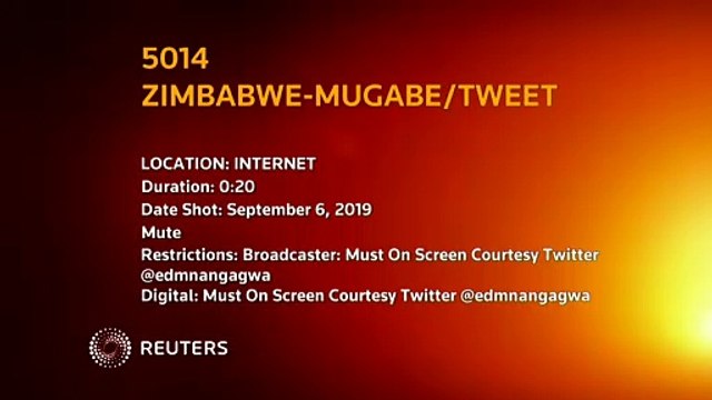 Zimbabwe's former president Robert Mugabe dies in Singapore - official tweet