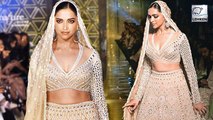 Deepika Padukone Slays The Ramp At Abu Jani-Sandeep Khosla Fashion Show