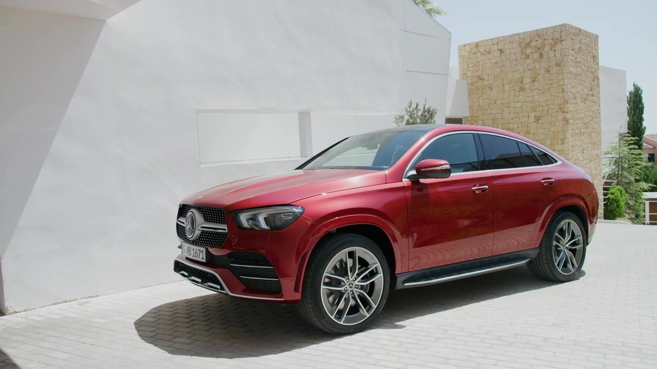 Das neue Mercedes-Benz GLE Coupé - Das Exterieur-Design - kraftvoller Auftritt