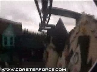 VAMPIRE montagne russe looping  roller coaster