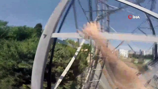 Parkur sporcusu Pavel Smirnov, “Emine Bulut” cinayetine tepki için baz istasyonuna tırmandı