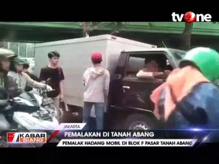 Viral Komplotan Pemuda di Tanah Abang Palak Sopir