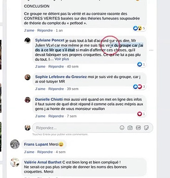 Gilles Vouillon - Alerte Croquette : aidez-le à faire face à la critique