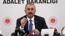 Adalet Bakanı Abdulhamit Gül: ''Şiddetin her türlüsünü kınıyoruz, reddediyoruz'  - ANKARA