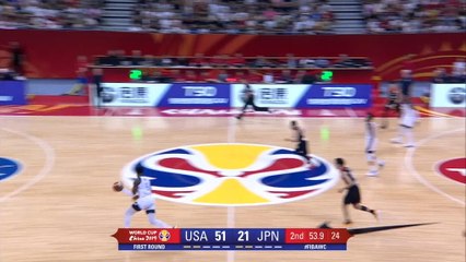 كرة سلة: المنتخب الأميركي 98-45 المنتخب الياباني