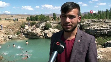 Uyuz olanlar bu göle akın ediyor