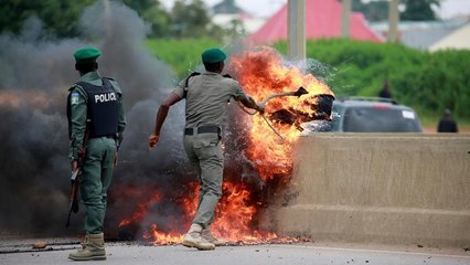 Nigerian protesters target South Africa business after Johannesburg violence [No Comment]