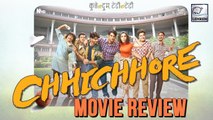Chhichhore Movie Review | Sushant Singh Rajput | Shraddha Kapoor