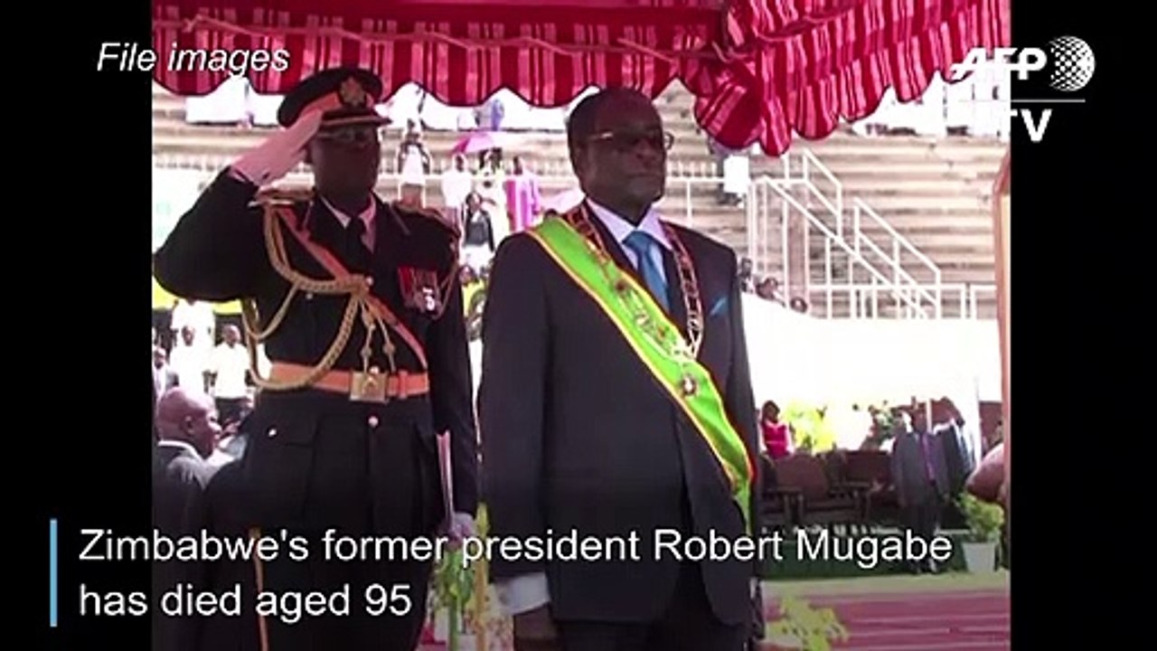 Robert Mugabe, Zimbabwe's ruthless ex-president...