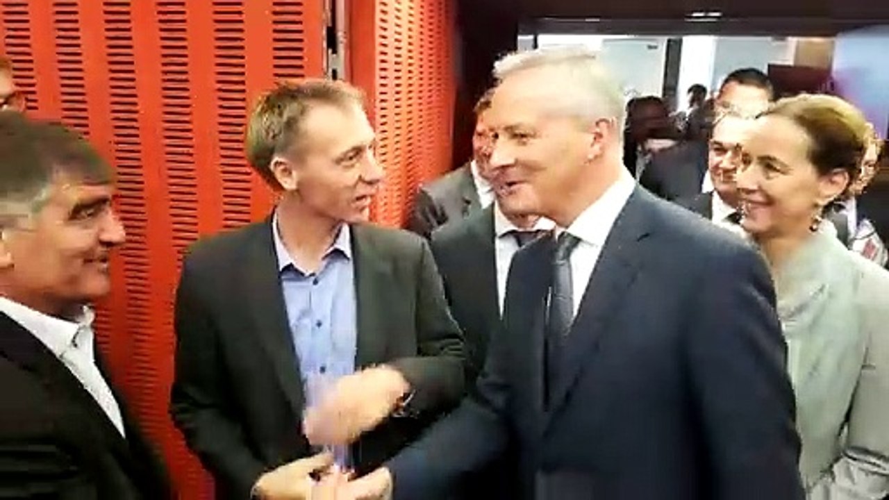 Foire européenne de Strasbourg 2019: Bruno Le Maire est arrivé