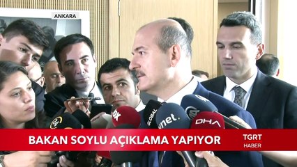 Bakan Soylu'dan Yenikapı'daki Araçlar Hakkında Açıklama