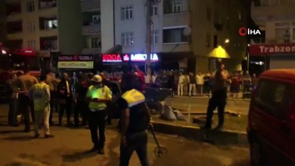 Polis noktasından kaçarken böyle kaza yaptılar: 5 yaralı