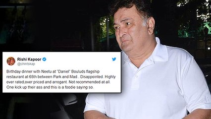 Rishi Kapoor's Horrific Experience On His Birthday In NYC