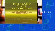 [Doc] Primary Care Medicine: Office Evaluation and Management of the Adult Patient (Primary Care