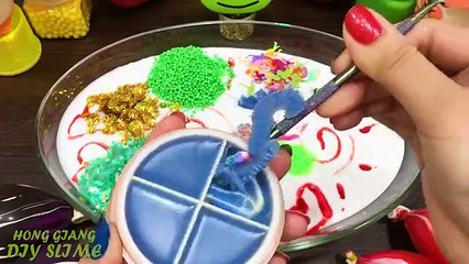 Mixing Random Things into FLUFFY Slime #16 !!! Slime Smoothie Satisfying Slime