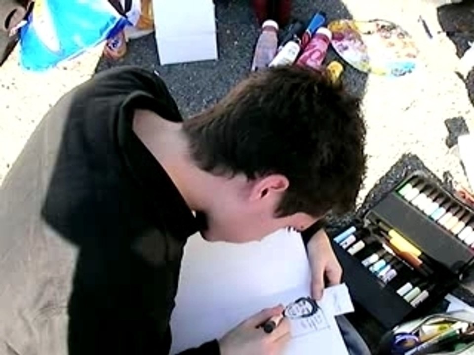 Matt en pleine action!