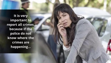 What to do if you witness a Crime