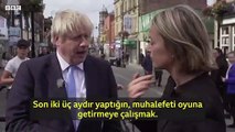 Vatandaştan Boris Johnson'a: Halkı kandırıyorsun; Brüksel'de olman gerekir