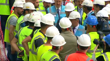 Bakan Turhan, Gayrettepe-İstanbul Havalimanı metro hattı inşaatında açıklamalarda bulundu (1) - İSTANBUL