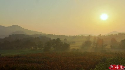 挂一盏观花月影灯，正配这一整桌的黄桃小食 - Liziqi Channel