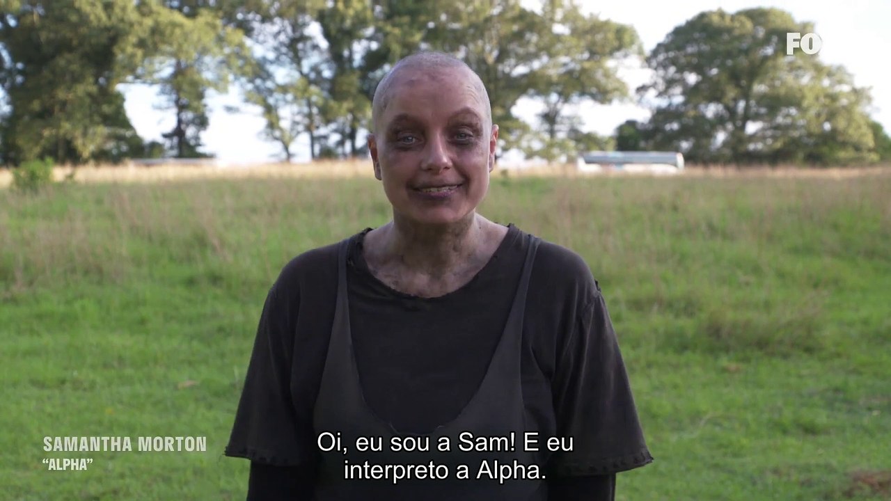 The Walking Dead 10ª Temporada - No Set com Samantha Morton (LEGENDADO)