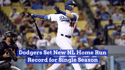 The Dodgers Break A National League Record