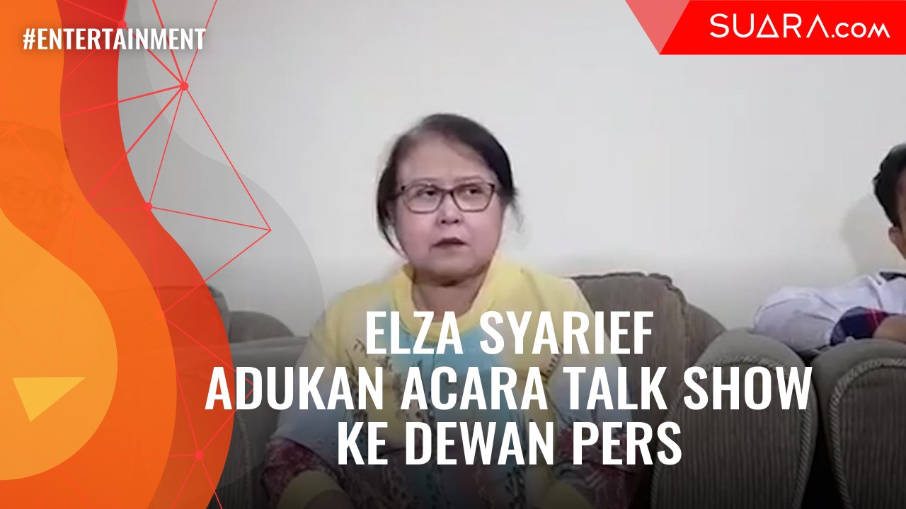 LIVE REPORT: Elza Syarief Adukan Acara Talk Show ke Dewan Pers