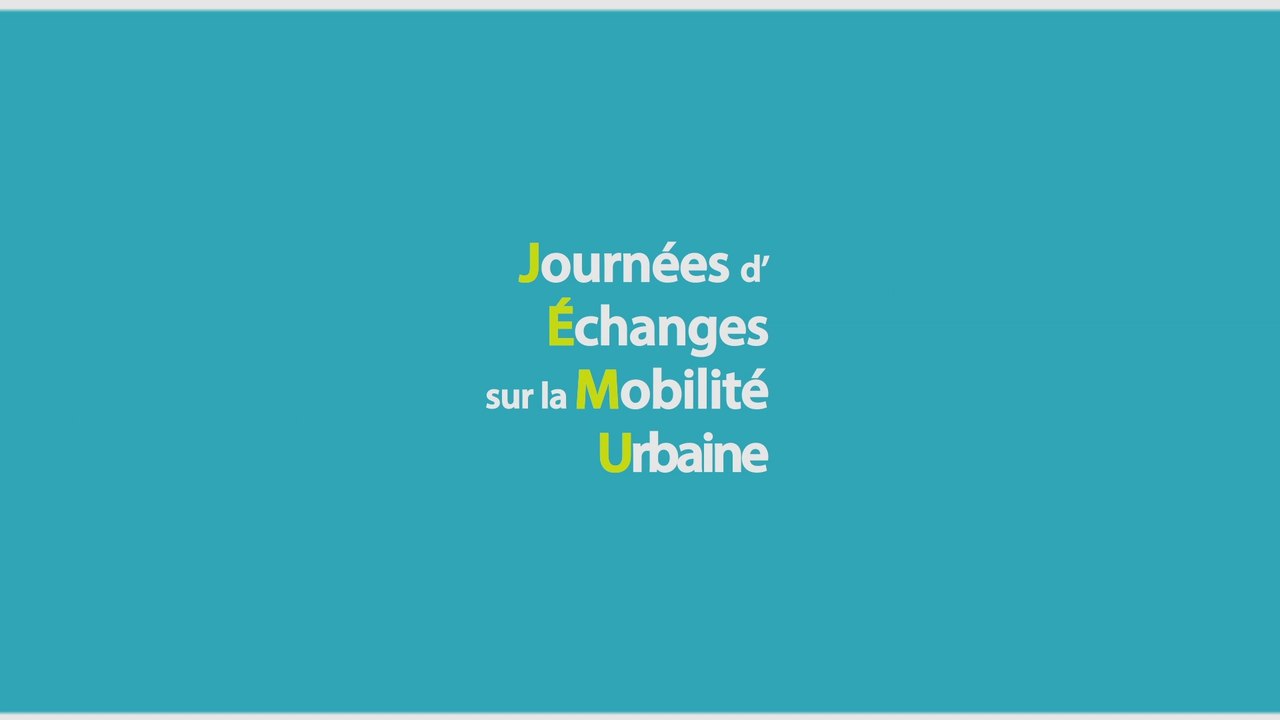 Journées d'échanges sur la mobilité urbaine 2019