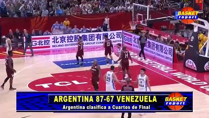 Argentina vs Venezuela WORLD CUP 2019 Basket Report POST