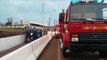 Equipes do Corpo de Bombeiros, Samu e Polícia Militar são acionadas em viaduto