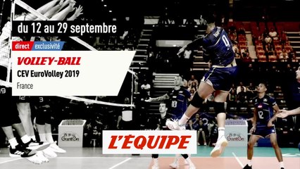Euro (M), bande annonce - VOLLEY - EUROVOLLEY2019