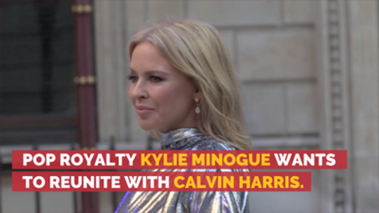 Kylie Minogue Wants To Make New Music With Calvin Harris