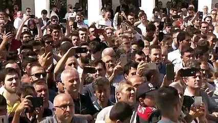 Cumhurbaşkanı Erdoğan, Abdülhakim Sancak Camii'ni İbadete Açtı