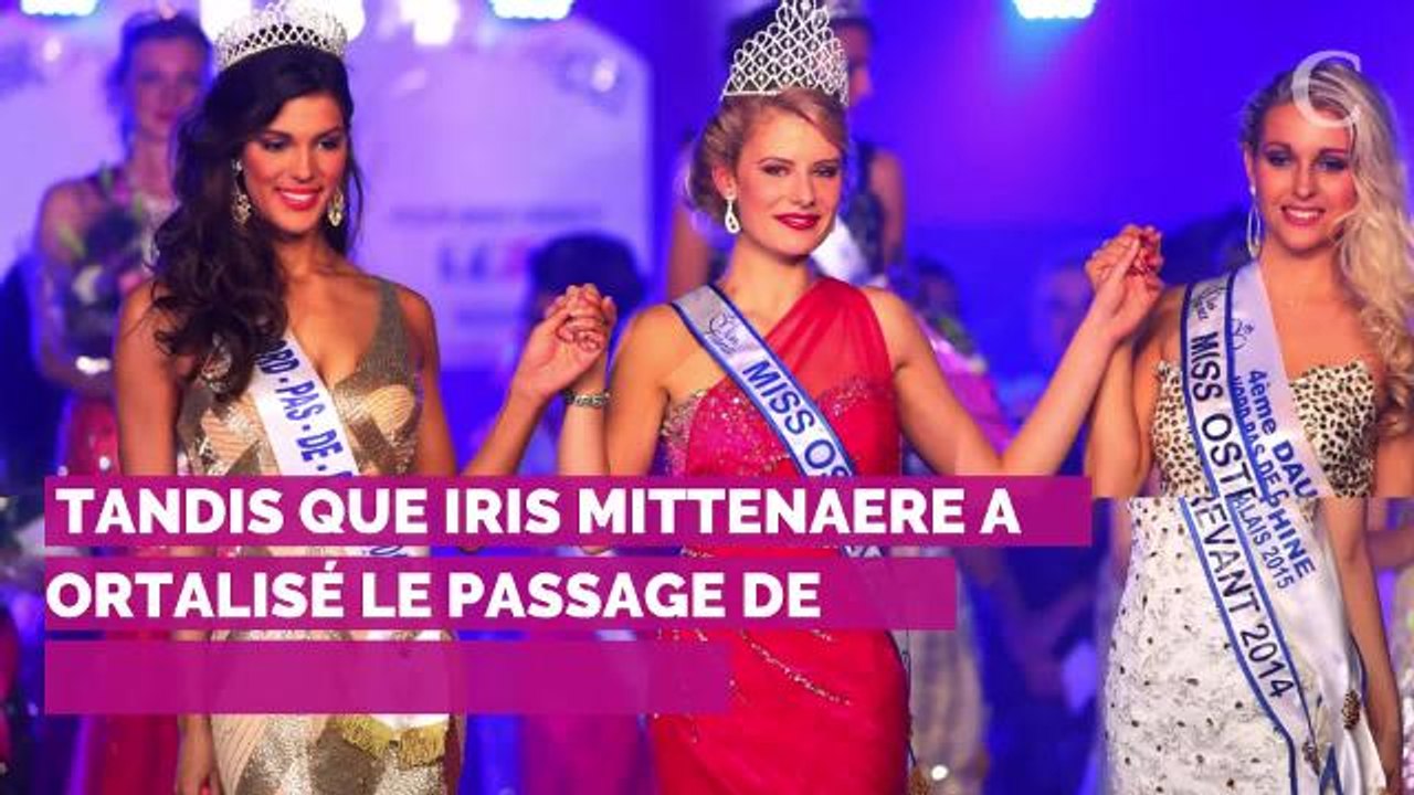 PHOTOS. Iris Mittenaere, Marine Lorphelin... les Miss France soutiennent Camille Cerf lors de son défilé de lingerie