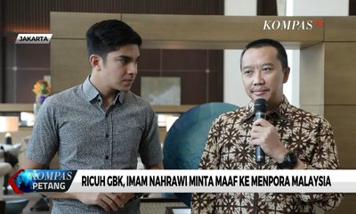 Ricuh GBK, Imam Nahrawi Minta Maaf ke Menpora Malaysia