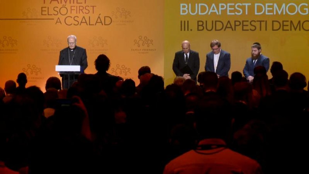 3. Budapester Demografiegipfel: 'Bevölkerungswachstum ohne Einwanderer'