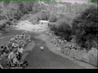 Ski sur aiguilles de pins à Arcachon