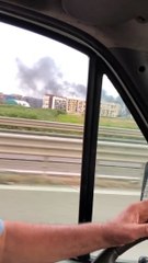 Barletta: incendio in  in via Onofrio Dellisanti, traversa di via delle Querce