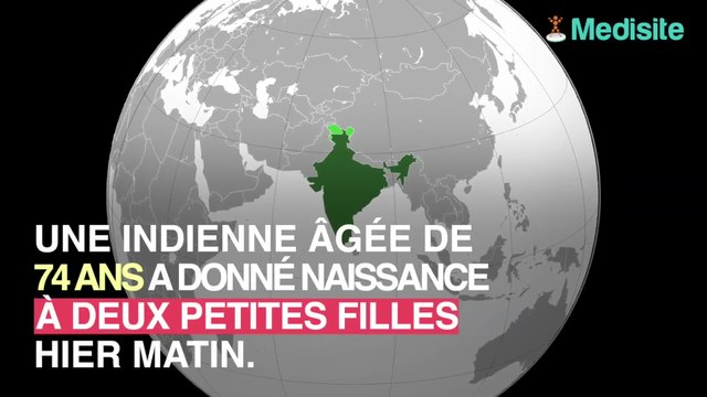 Âgée de 74 ans, elle donne naissance à des jumelles et devient la mère la plus âgée au monde