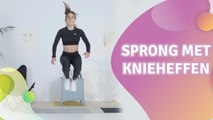 sprong met knieheffen - Gezonder leven