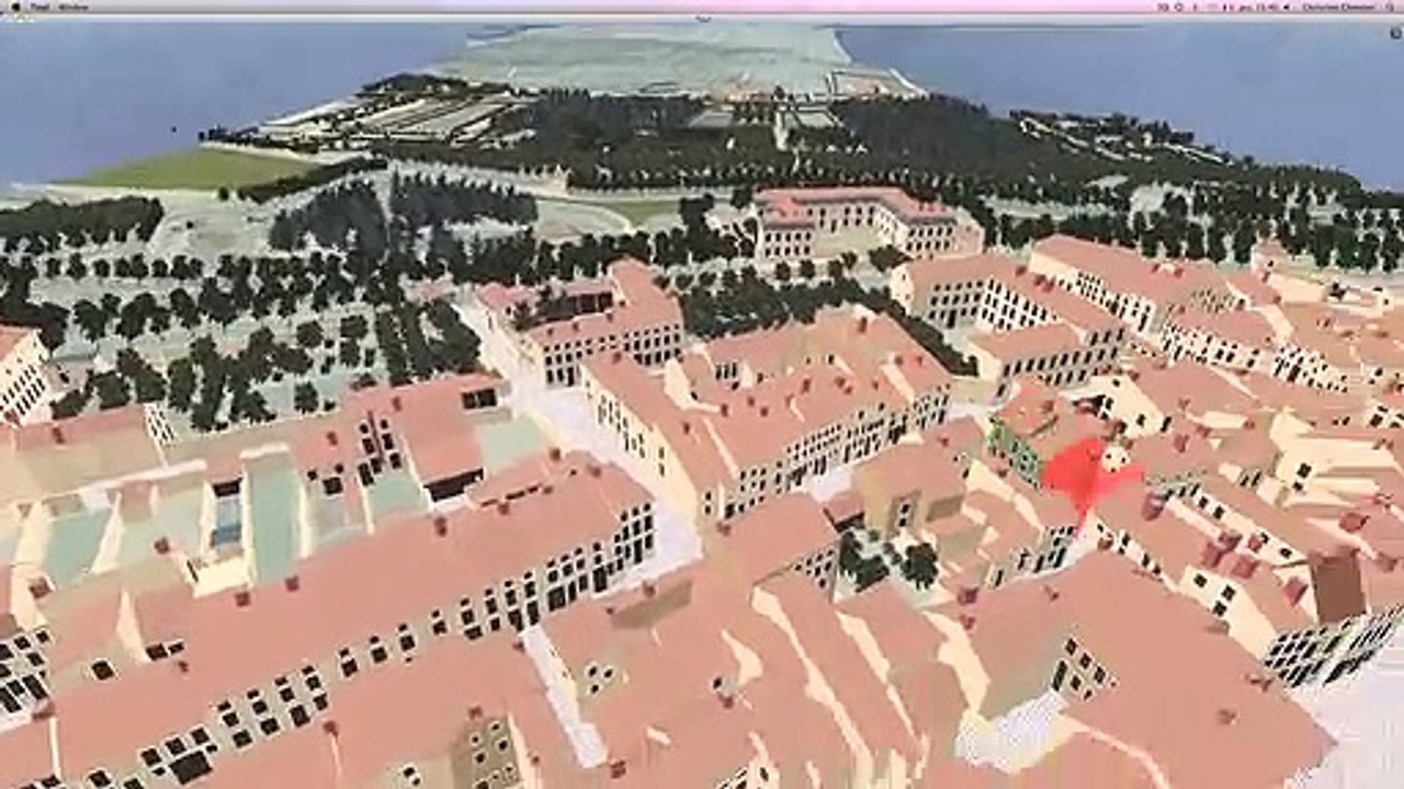 Démonstration de l’application pour le plan-relief de Toul