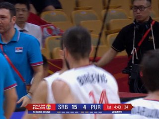 Groupe J - La Serbie écrase Porto Rico