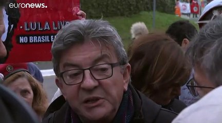 Líder da esquerda radical francesa visita Lula