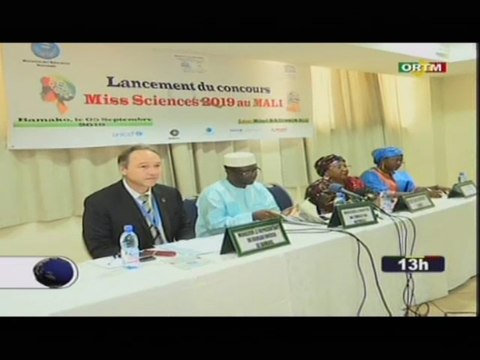 ORTM/Lancement de la 2ème édition du concours miss science 2019 au Mali