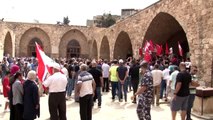 Lübnan Cumhurbaşkanı'nın Osmanlı'ya yönelik skandal açıklamaları protesto edildi