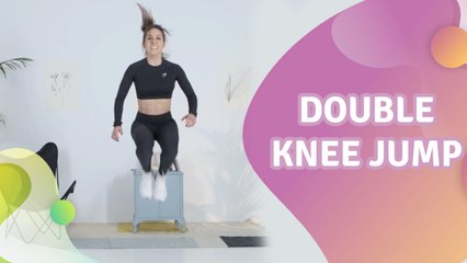 Double knee jump -  Step to Health