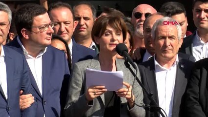 Canan kaftancıoğlu karar sonrası adliye önünde açıklama yaptı 2