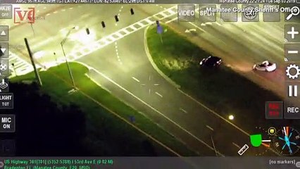 Video Shows 14 Year-Old Florida Boy Driving Stolen Car Through Median & Into Traffic During Police Chase